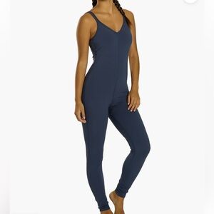 LIKE NEW Everyday Yoga Navy Blue Jumpsuit